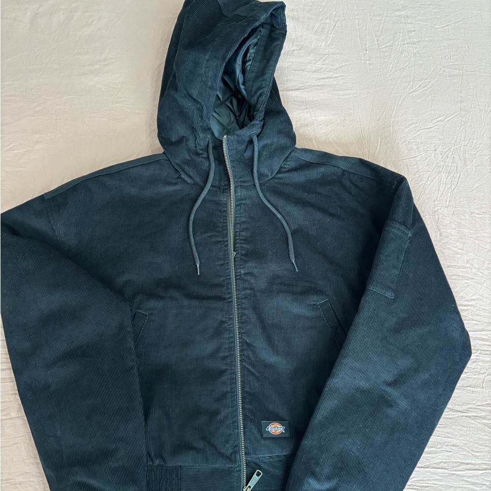 Dickies Women's Black Corduroy Jacket